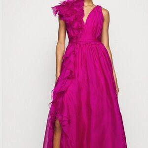 Elegant Pink Evening Gown